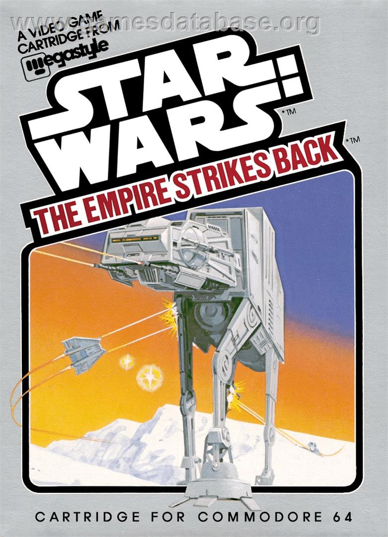 Empire Strikes Back, The (Preview - 1987) - Commodore 64 - Artwork - Box
