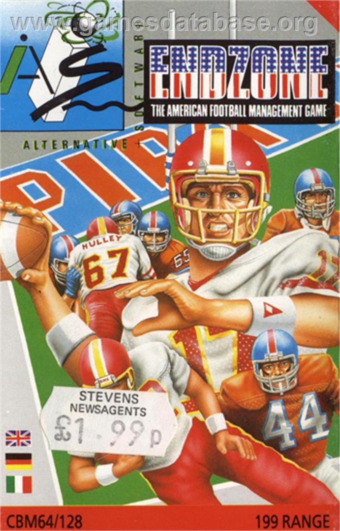 Endzone - Commodore 64 - Artwork - Box