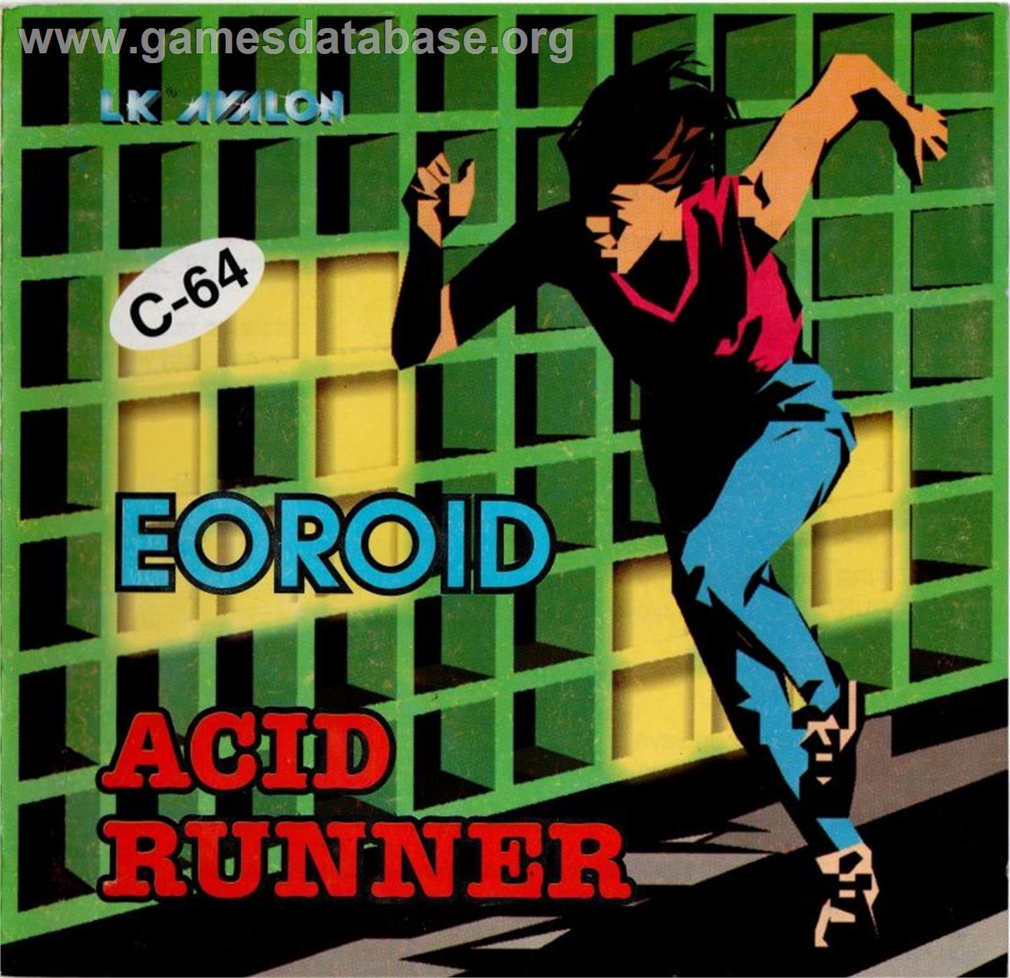 Eoroid - Commodore 64 - Artwork - Box