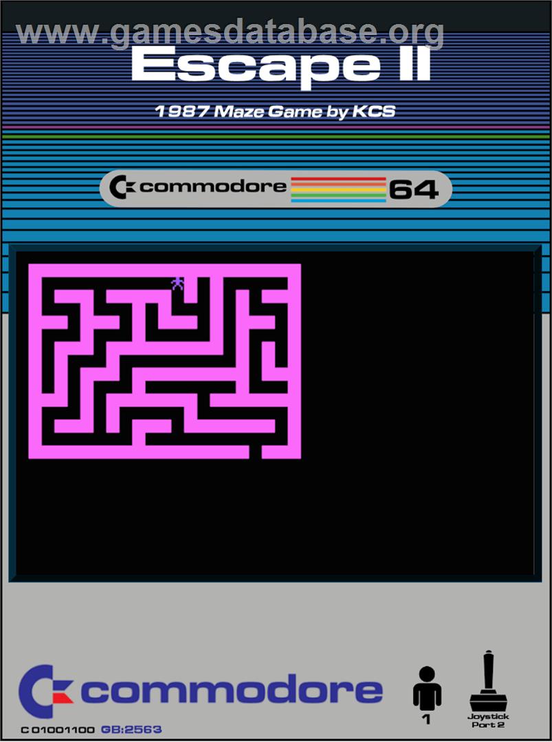 Escape 2 - Commodore 64 - Artwork - Box