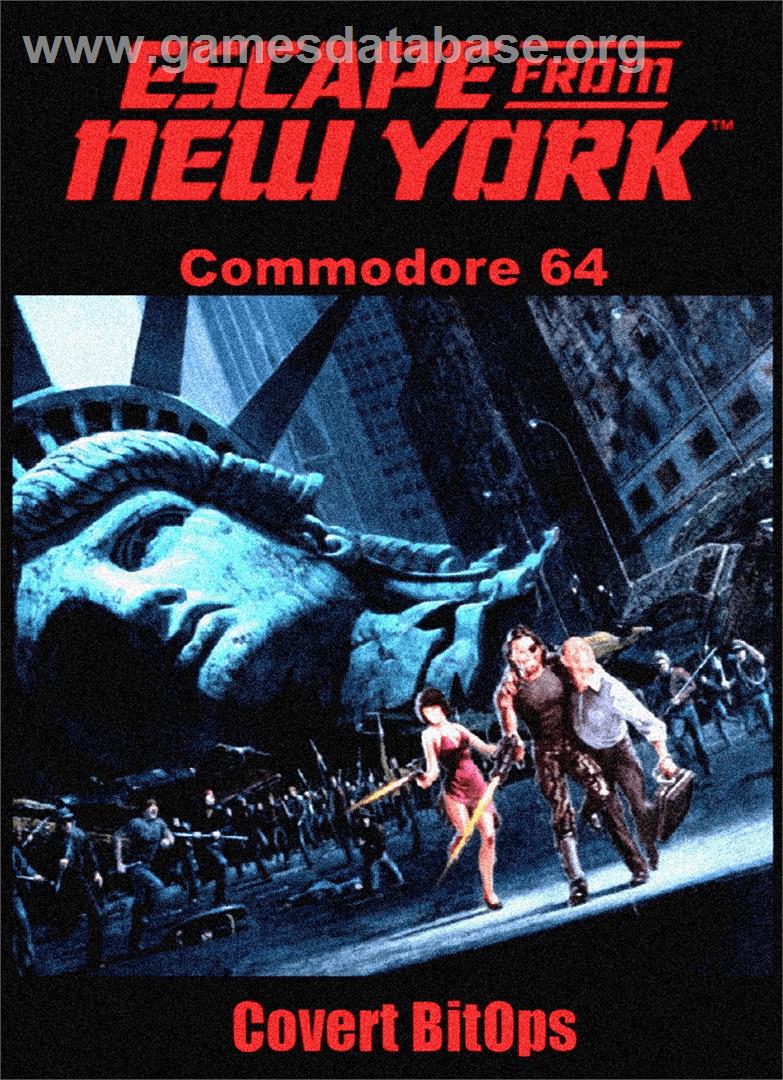 Escape from New York (Covert Bitops) - Commodore 64 - Artwork - Box