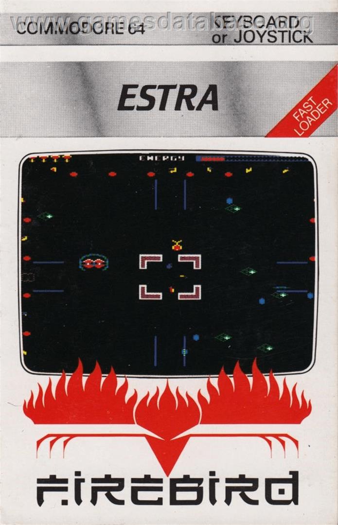 Estra - Commodore 64 - Artwork - Box