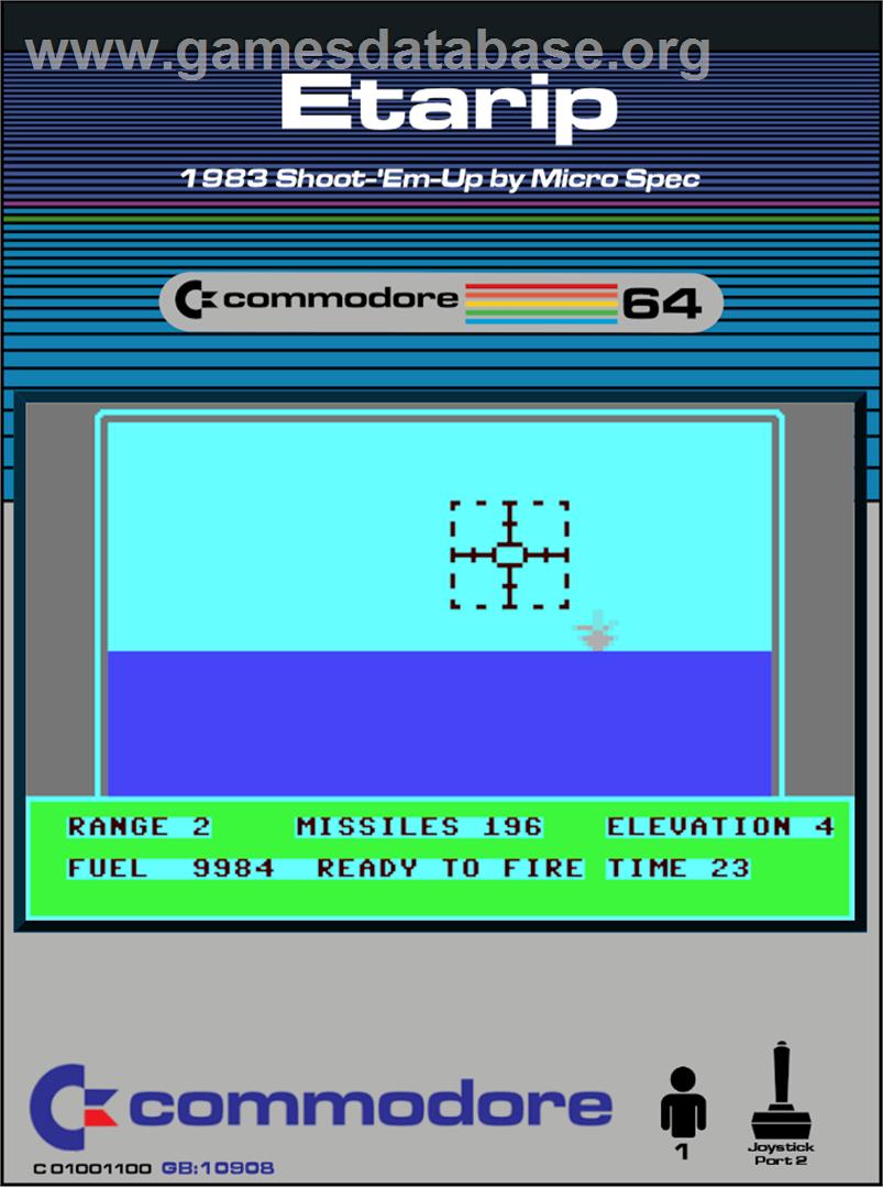 Etarip - Commodore 64 - Artwork - Box
