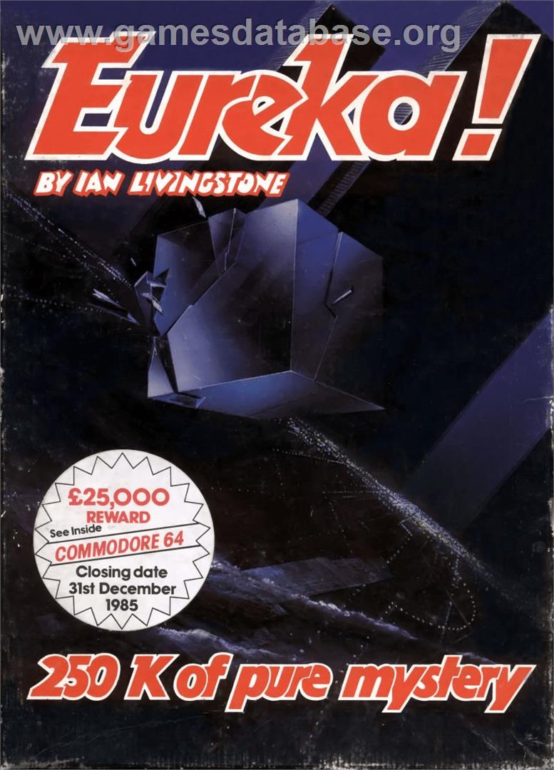 Eureka! - Commodore 64 - Artwork - Box