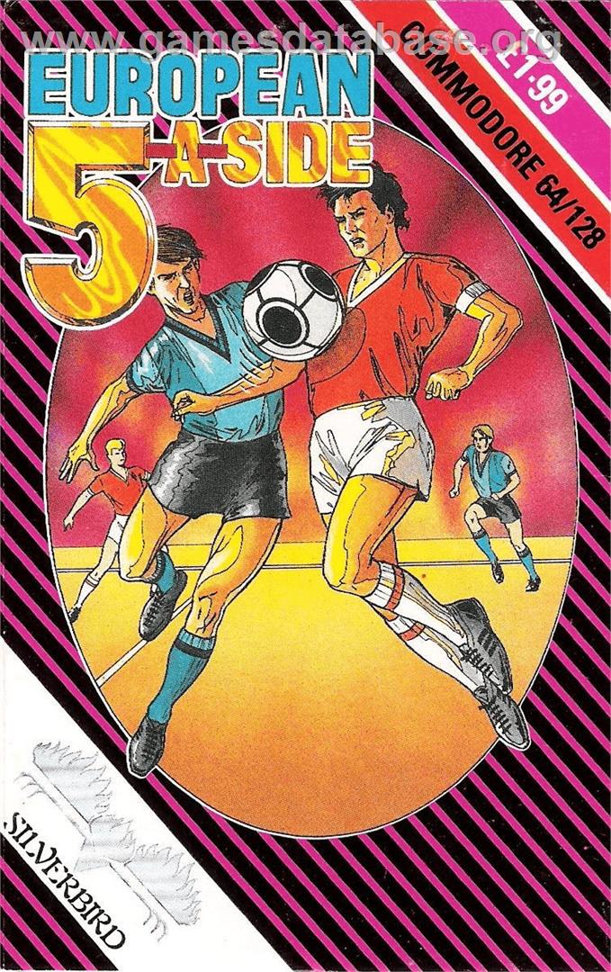 European 5-a-side - Commodore 64 - Artwork - Box