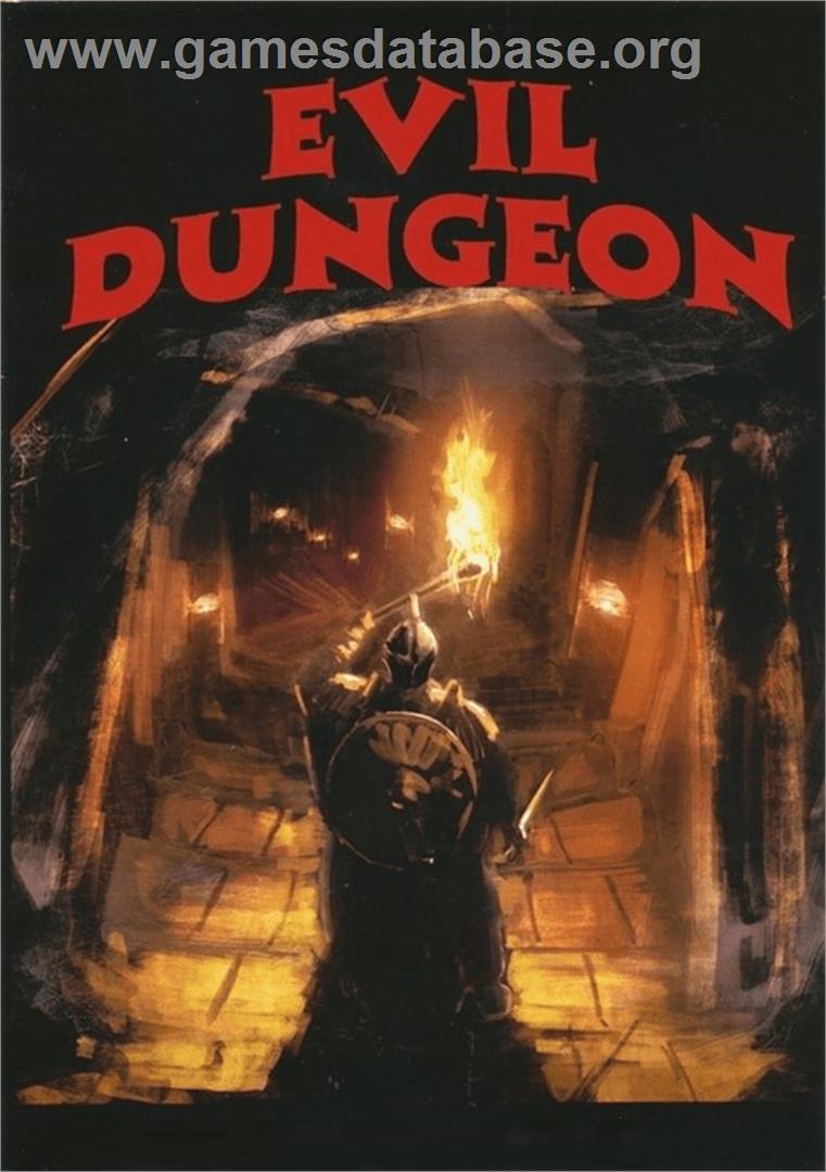 Evil Dungeon - Commodore 64 - Artwork - Box