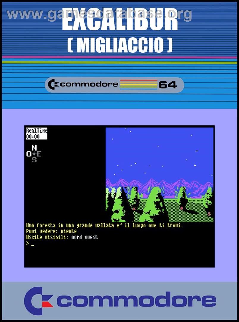 Excalibur - Commodore 64 - Artwork - Box