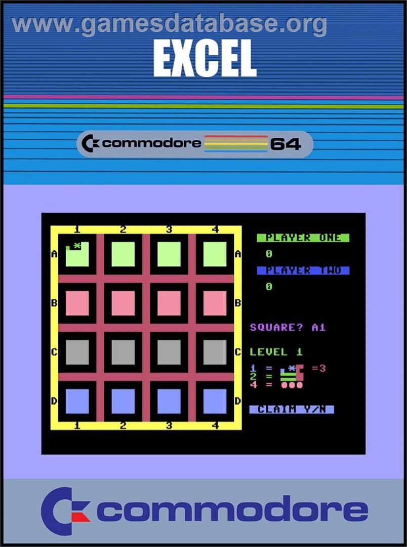 Excel - Commodore 64 - Artwork - Box