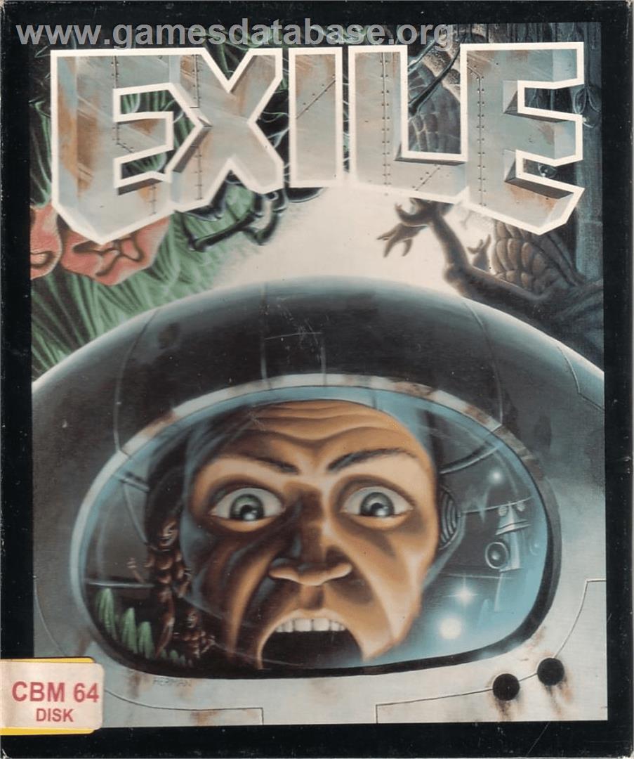 Exile - Commodore 64 - Artwork - Box