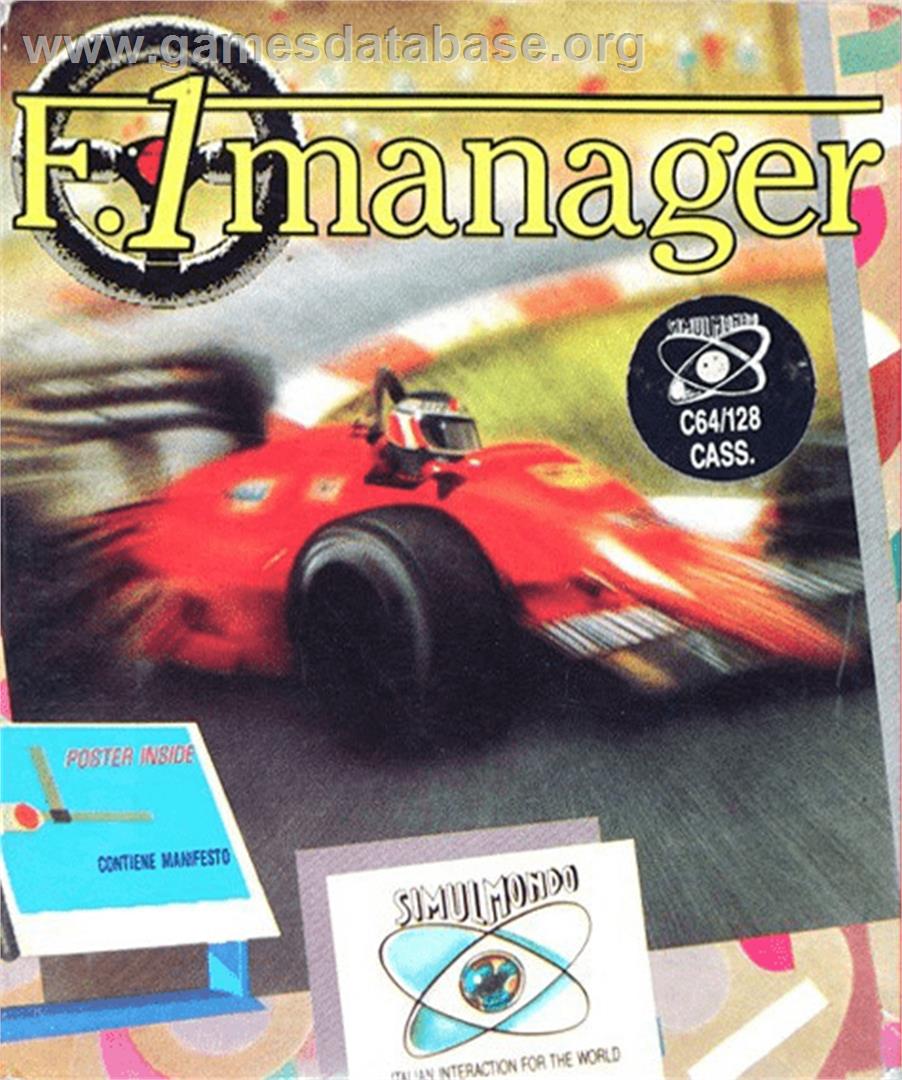 F.1 Manager - Commodore 64 - Artwork - Box