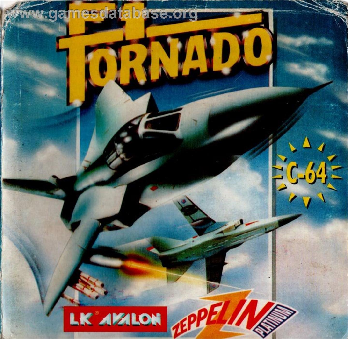F1 Tornado - Commodore 64 - Artwork - Box