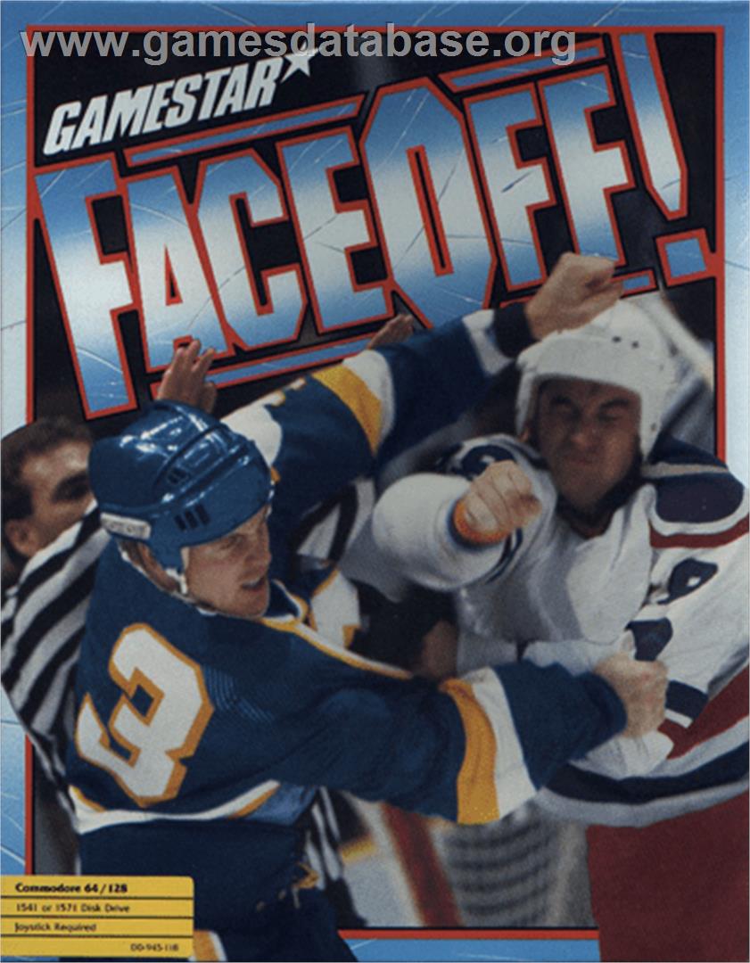 Face Off! - Commodore 64 - Artwork - Box