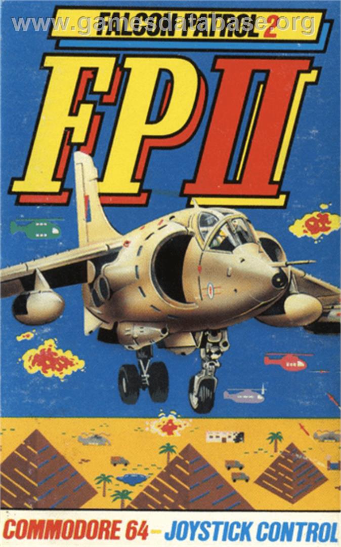 Falcon Patrol II - Commodore 64 - Artwork - Box