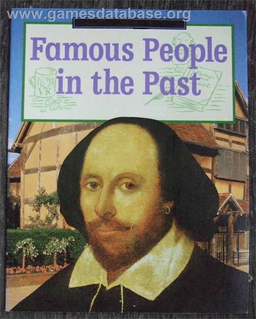 Famous People Of The Past - Commodore 64 - Artwork - Box