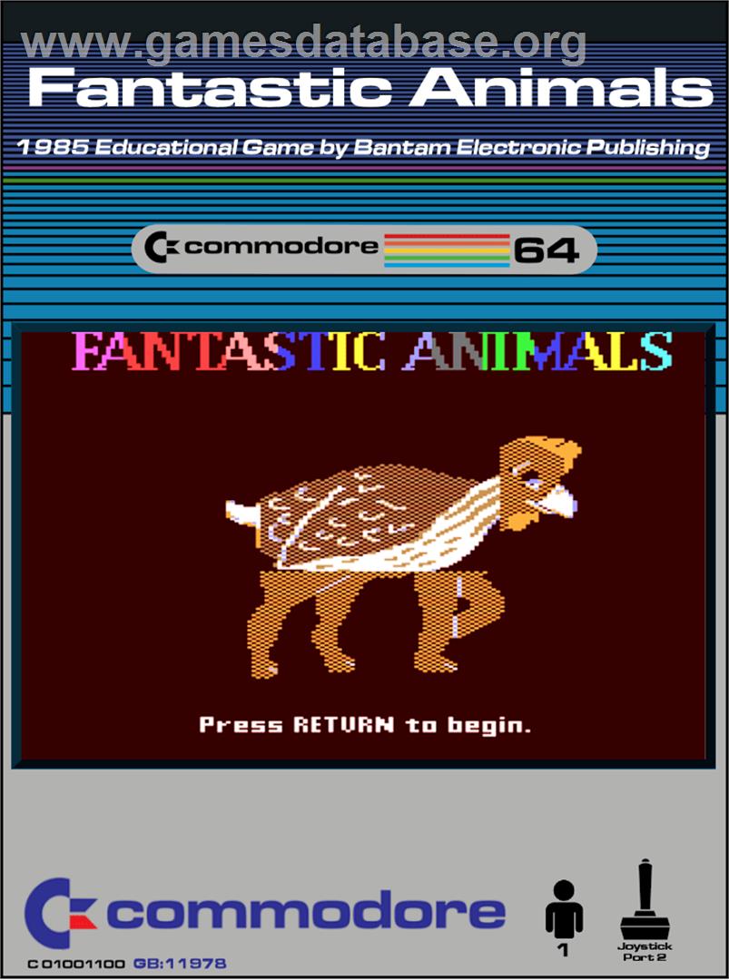 Fantastic Animals - Commodore 64 - Artwork - Box