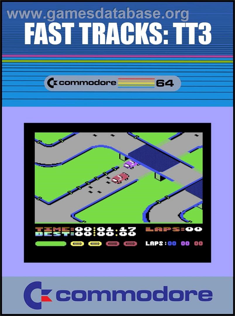 Fast Tracks - Tt3 - Commodore 64 - Artwork - Box