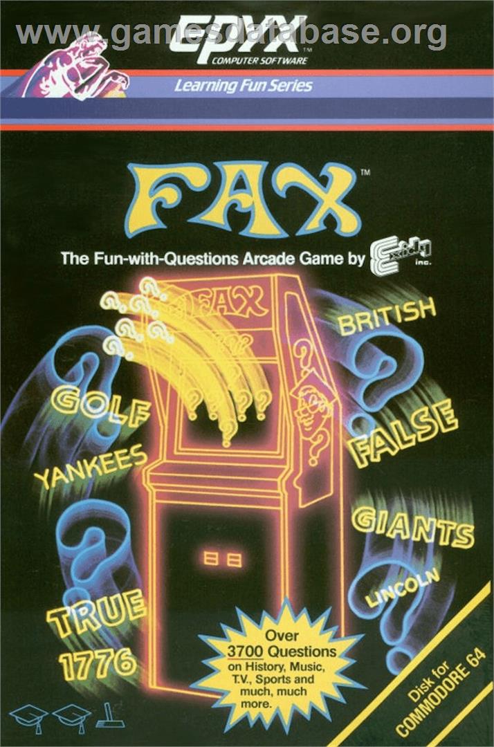 Fax - Commodore 64 - Artwork - Box