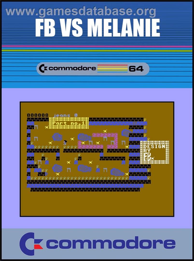 Fb Vs Melanie - Commodore 64 - Artwork - Box