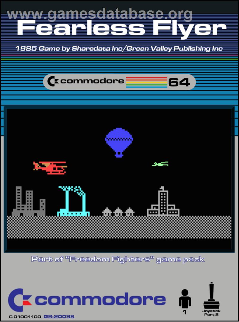 Fearless Flyer - Commodore 64 - Artwork - Box