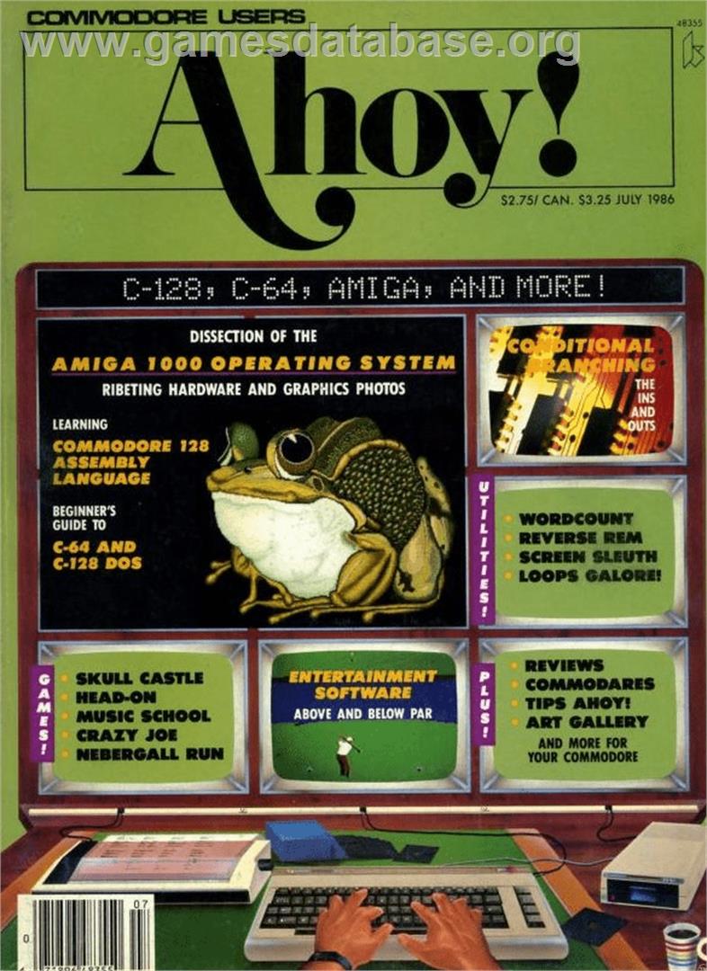 Fidgits Music School - Commodore 64 - Artwork - Box