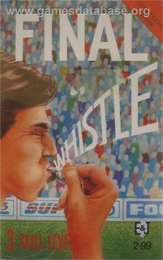Final Whistle - Commodore 64 - Artwork - Box
