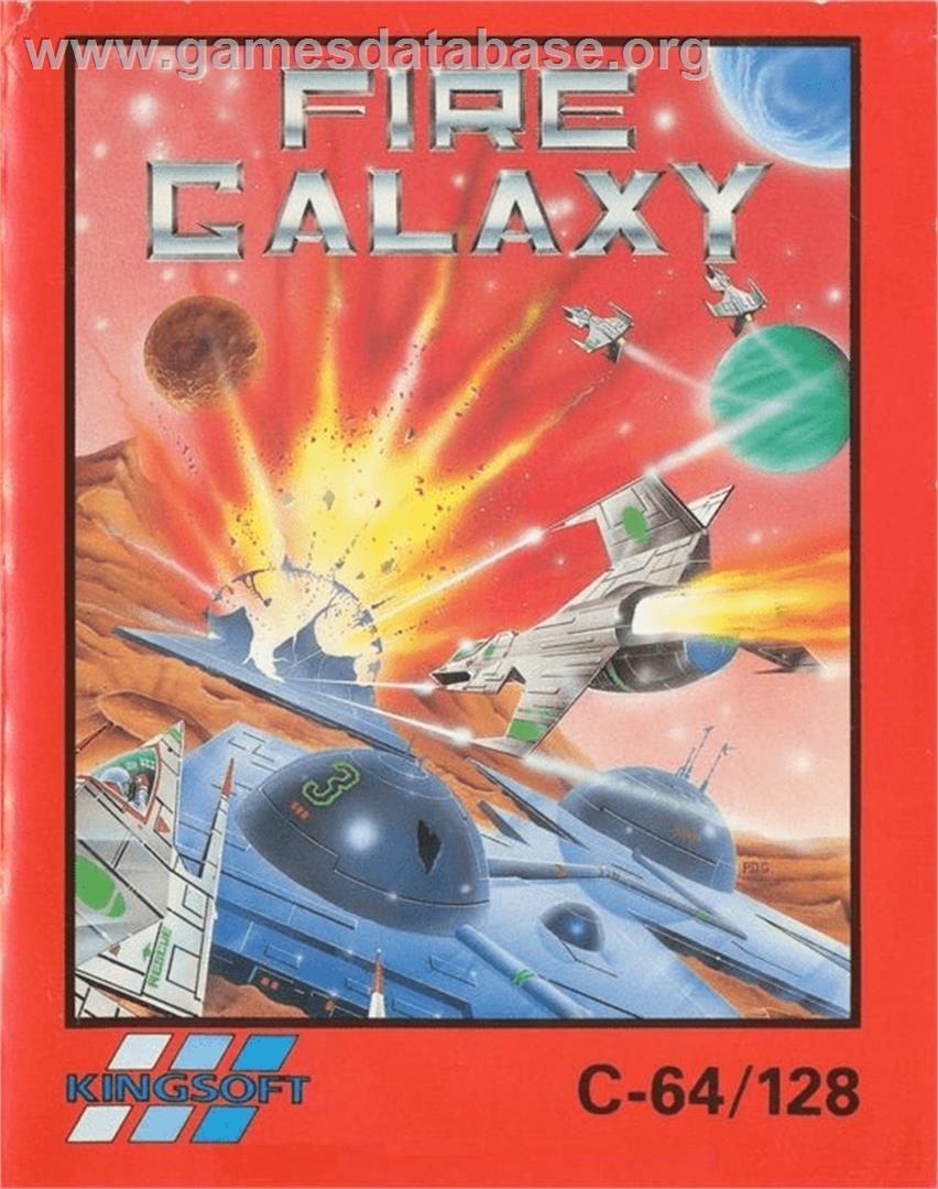 Fire-galaxy - Commodore 64 - Artwork - Box