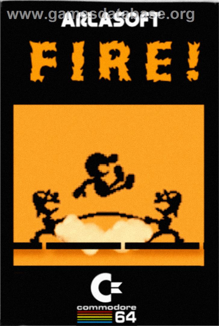 Fire (Daniel Quinn) - Commodore 64 - Artwork - Box