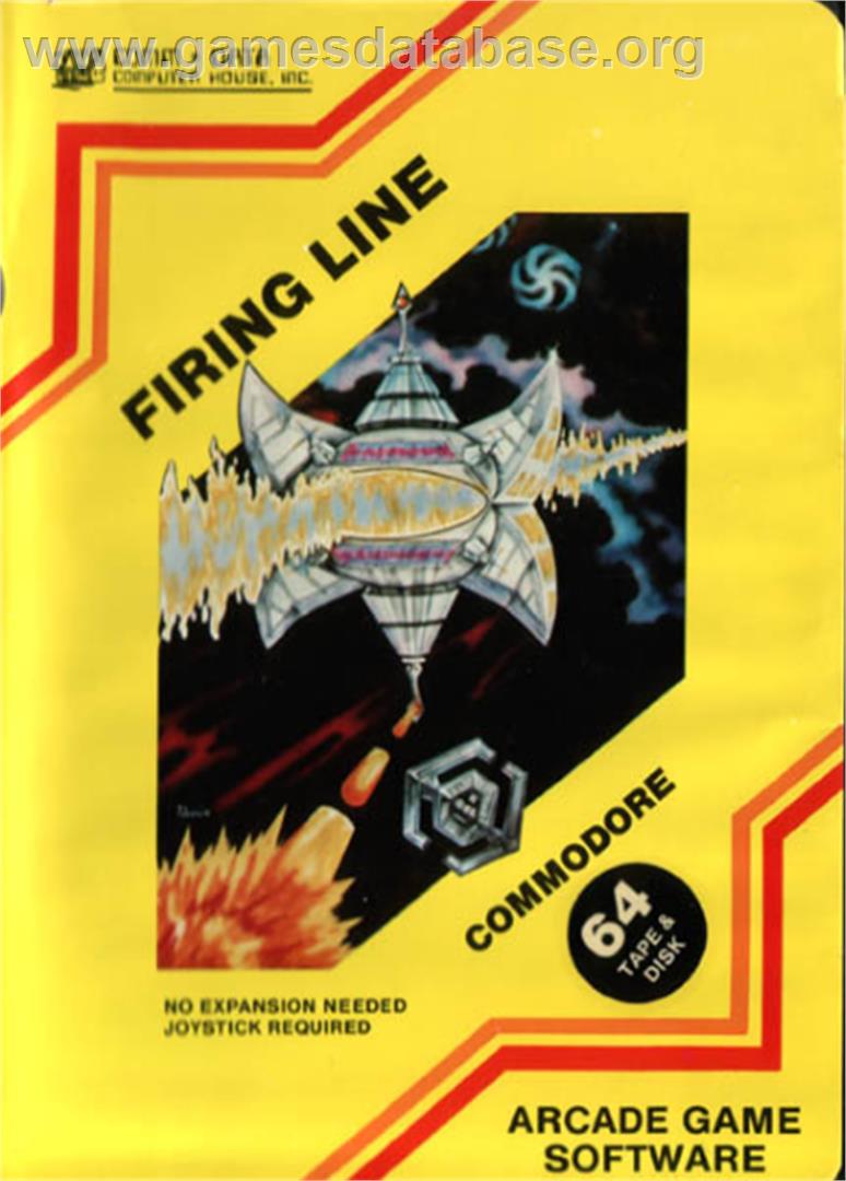 Firing Line - Commodore 64 - Artwork - Box