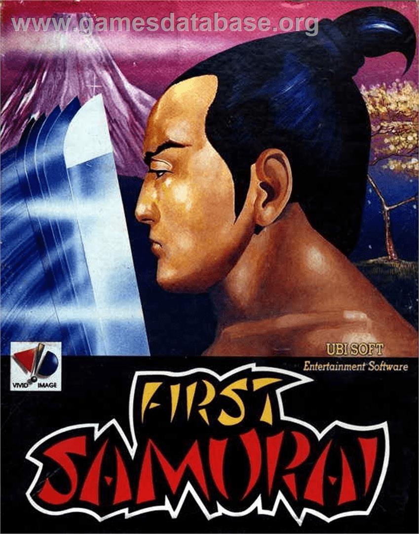 First Samurai - Commodore 64 - Artwork - Box