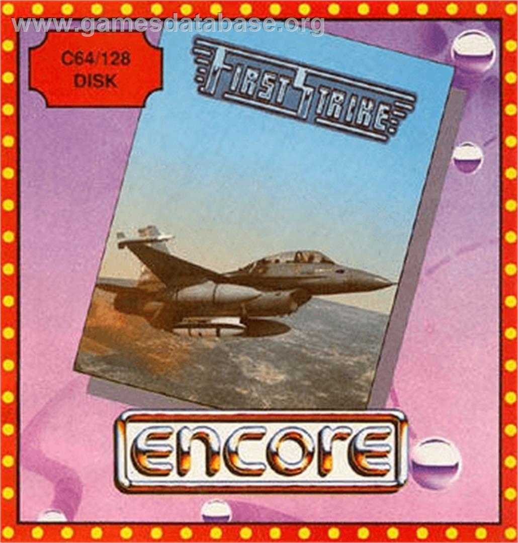 First Strike - Commodore 64 - Artwork - Box