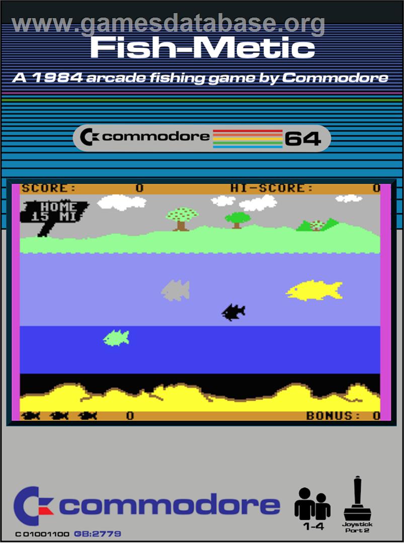Fish-metic - Commodore 64 - Artwork - Box