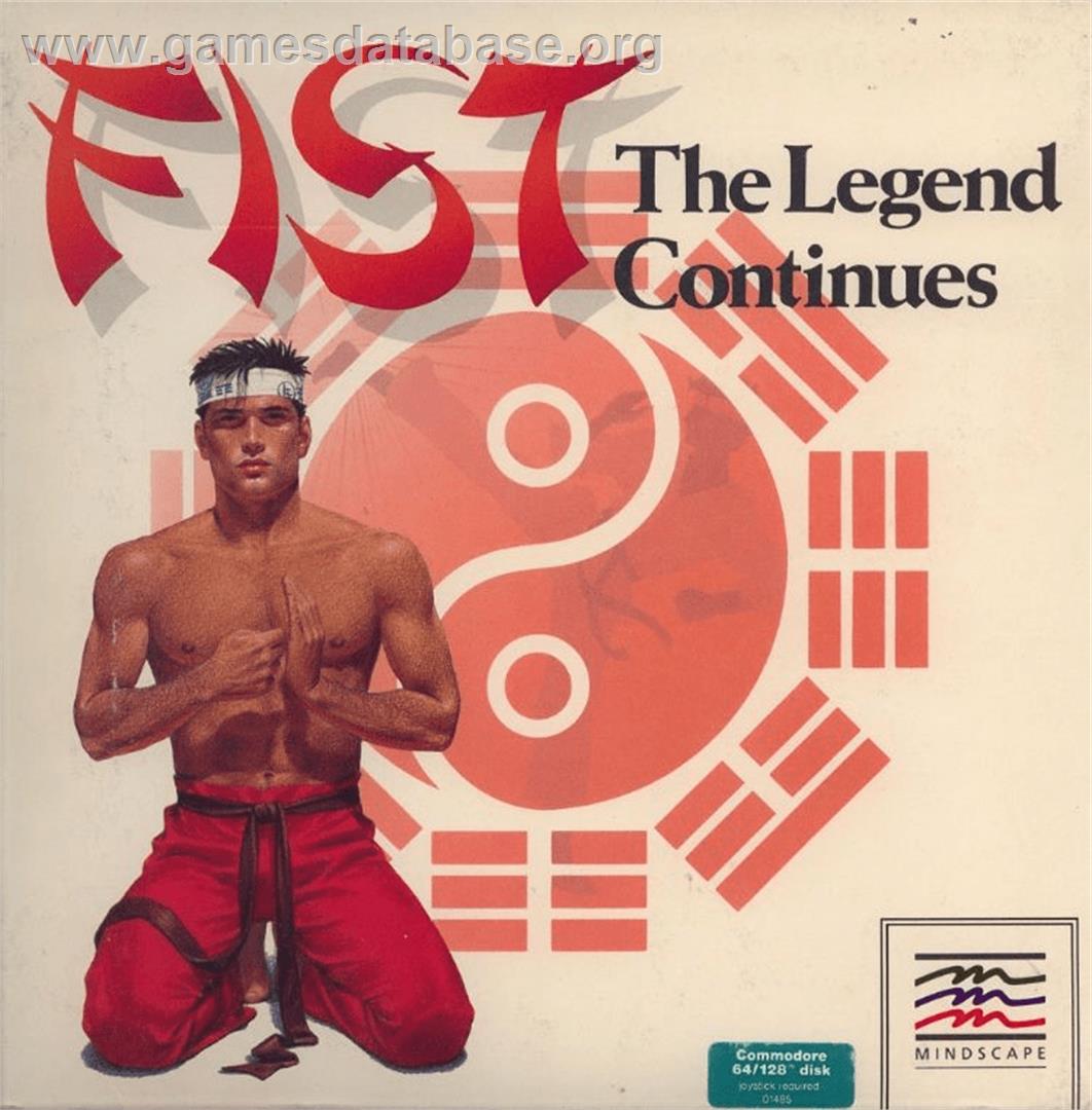 Fist 2 - The Legend Continues - Commodore 64 - Artwork - Box