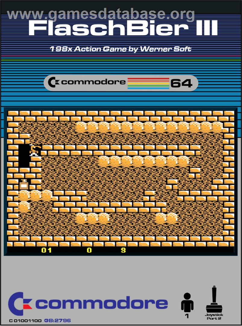 Flaschbier 3 - Commodore 64 - Artwork - Box