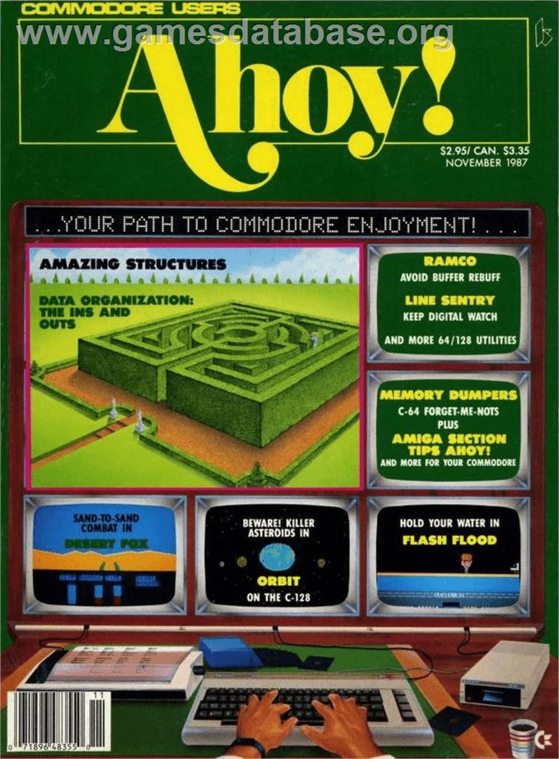 Flash Flood - Commodore 64 - Artwork - Box
