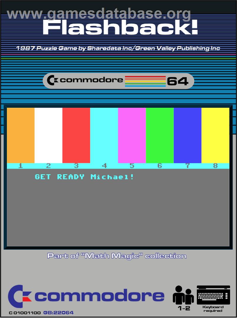 Flashback! - Commodore 64 - Artwork - Box