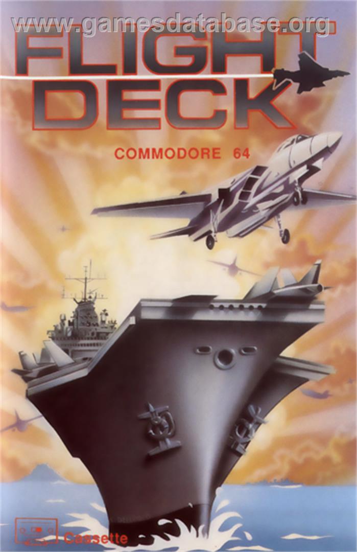 Flight Deck - Commodore 64 - Artwork - Box