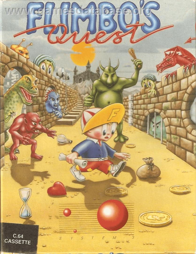 Flimbo's Quest - Commodore 64 - Artwork - Box