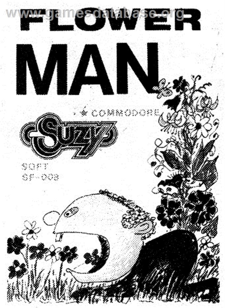 Flower Man - Commodore 64 - Artwork - Box