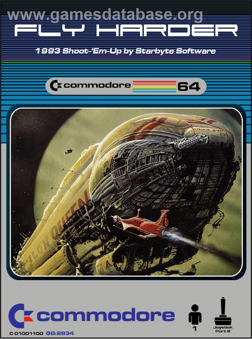 Fly Harder - Commodore 64 - Artwork - Box
