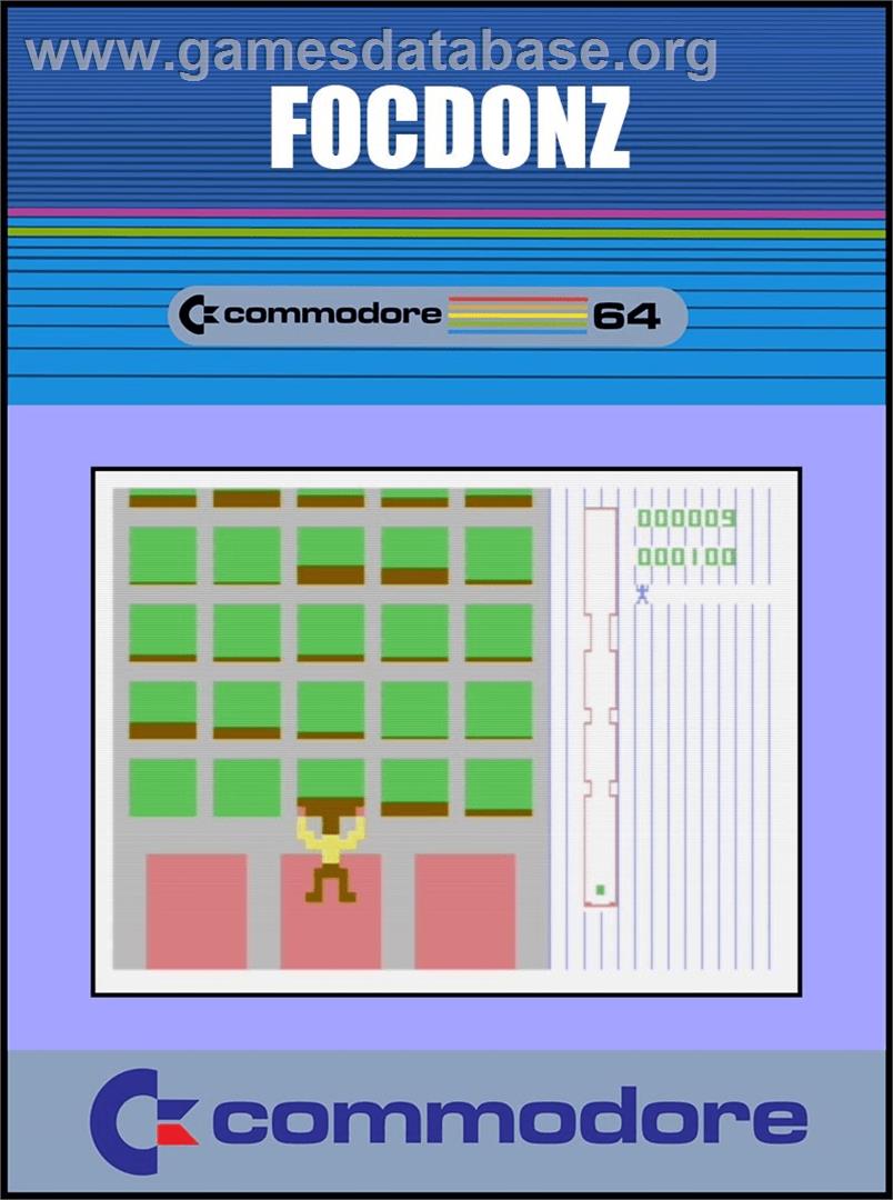 Focdonz - Commodore 64 - Artwork - Box