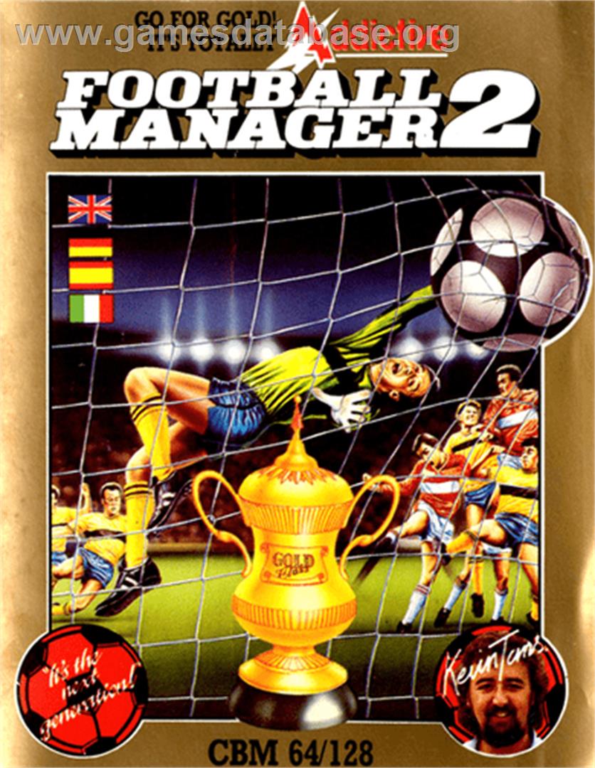 Football Manager 2 - Commodore 64 - Artwork - Box