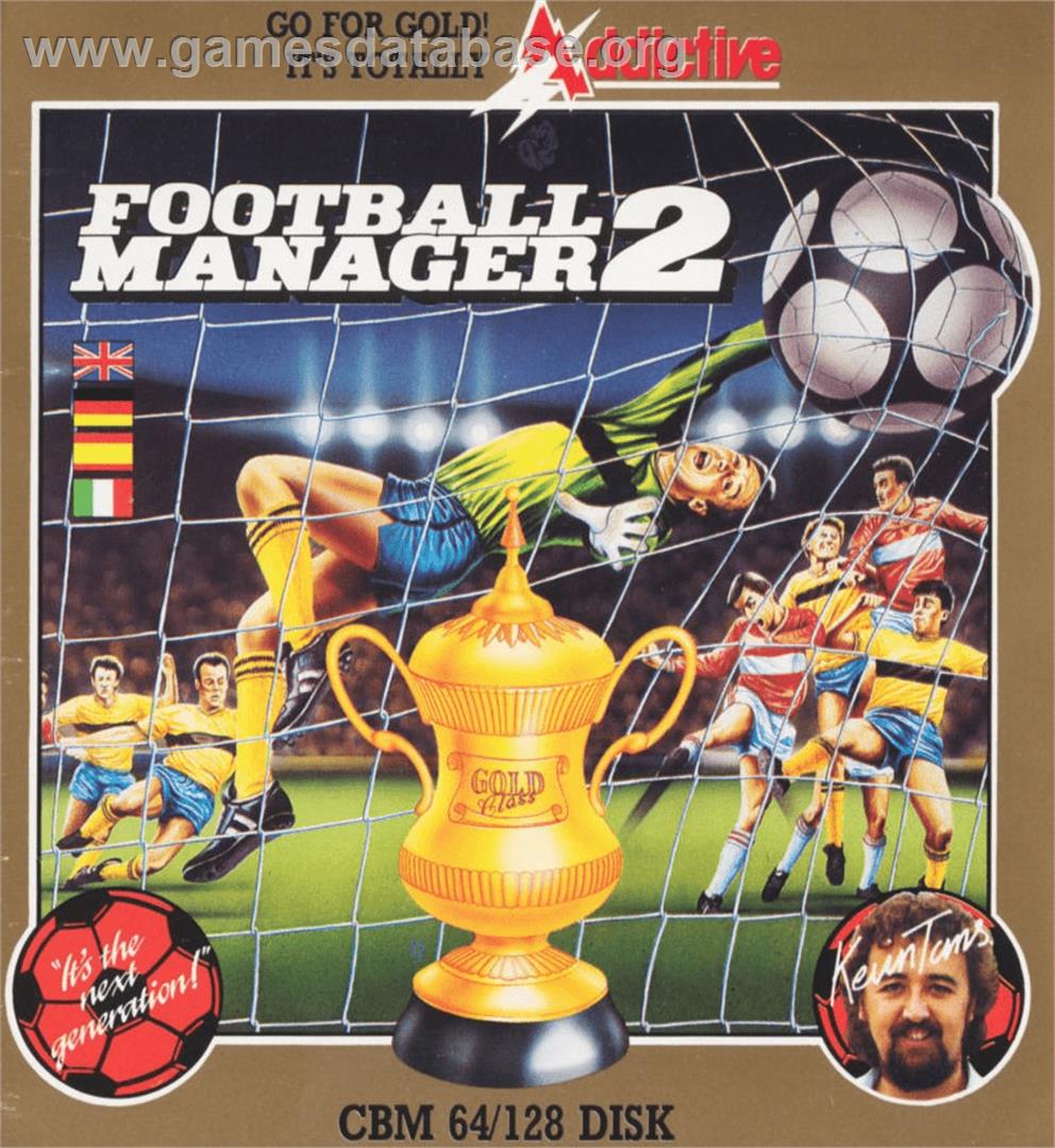 Football Manager 2 - Commodore 64 - Artwork - Box