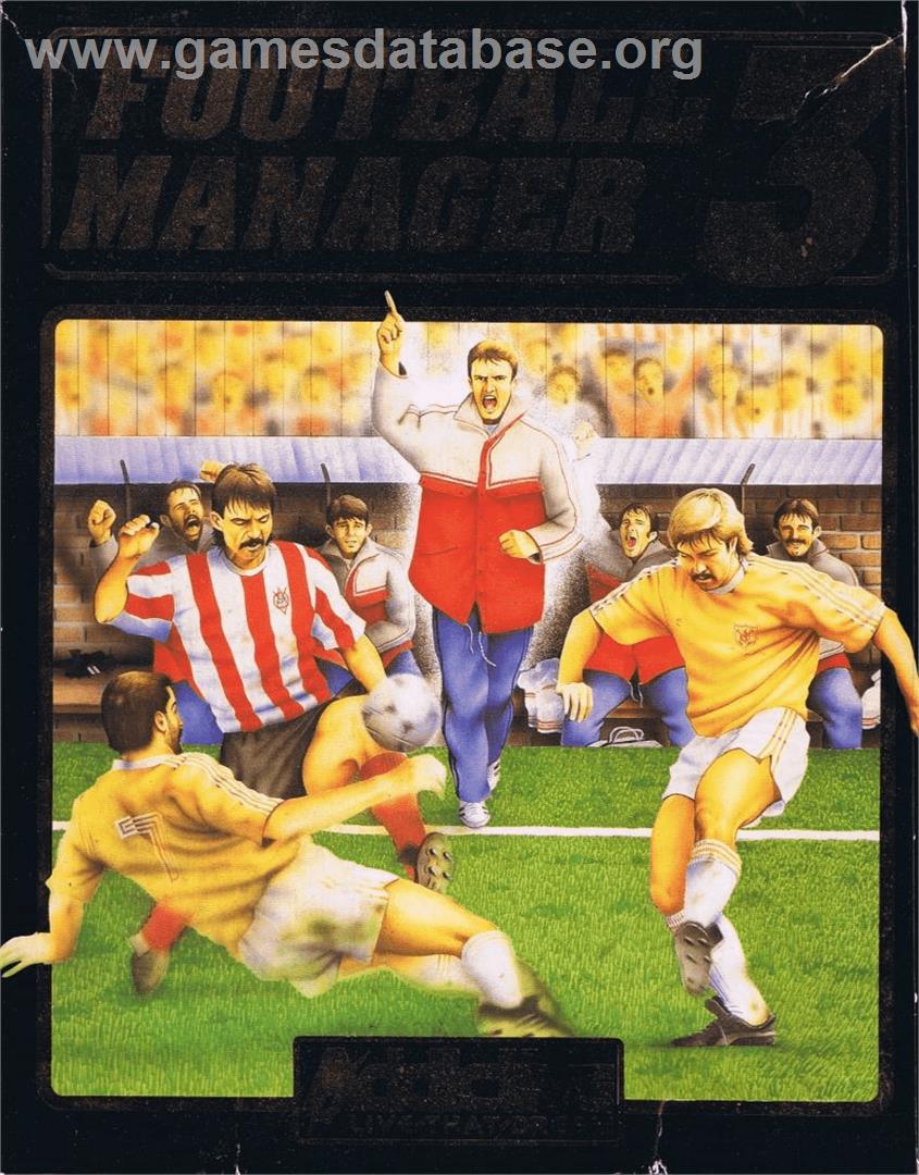 Football Manager 3 - Commodore 64 - Artwork - Box