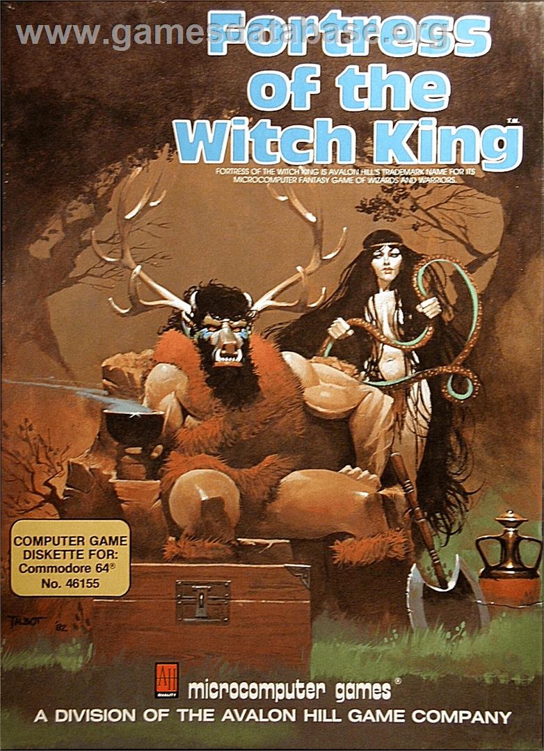Fortress Of The Witch King - Commodore 64 - Artwork - Box