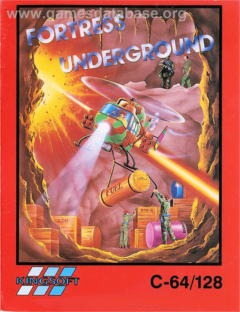 Fortress Underground - Commodore 64 - Artwork - Box