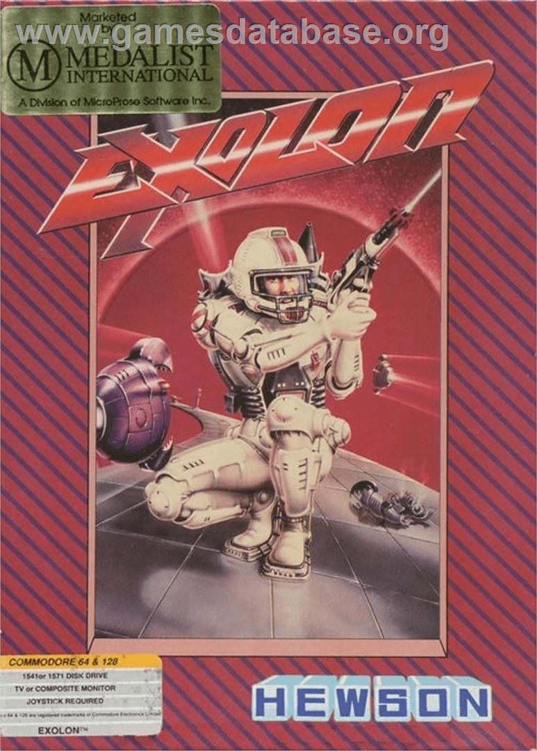 Four Smash Hits - Commodore 64 - Artwork - Box