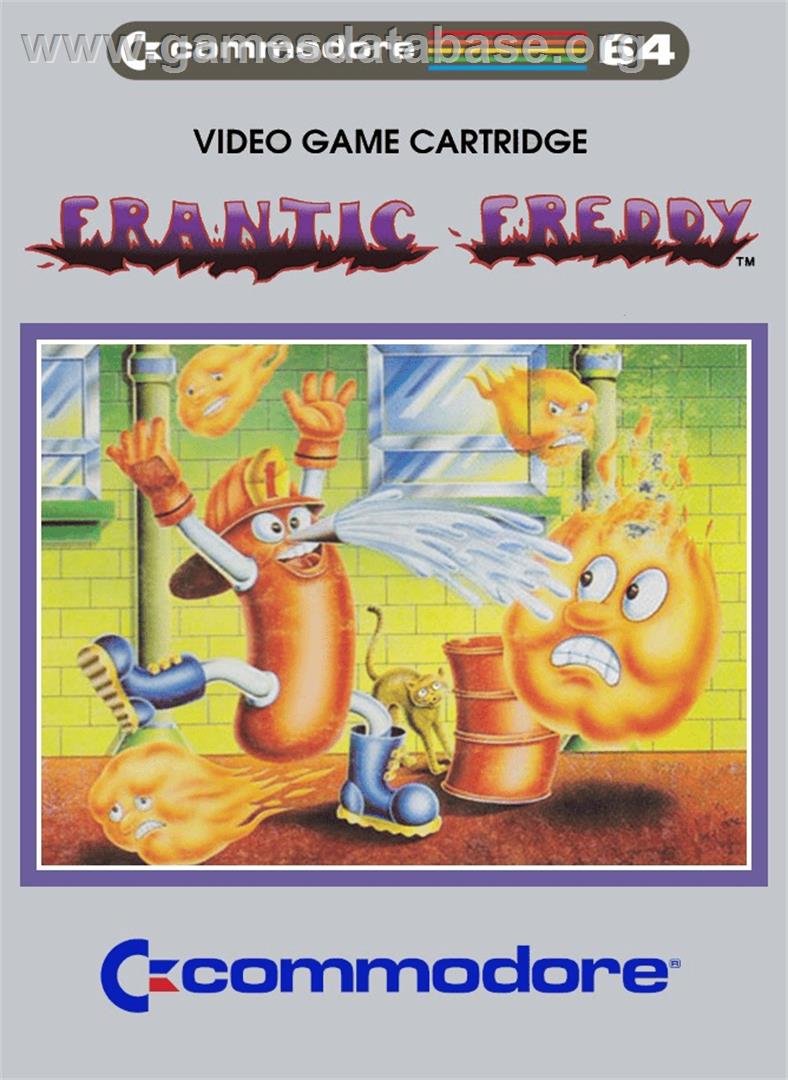 Frantic Freddy - Commodore 64 - Artwork - Box