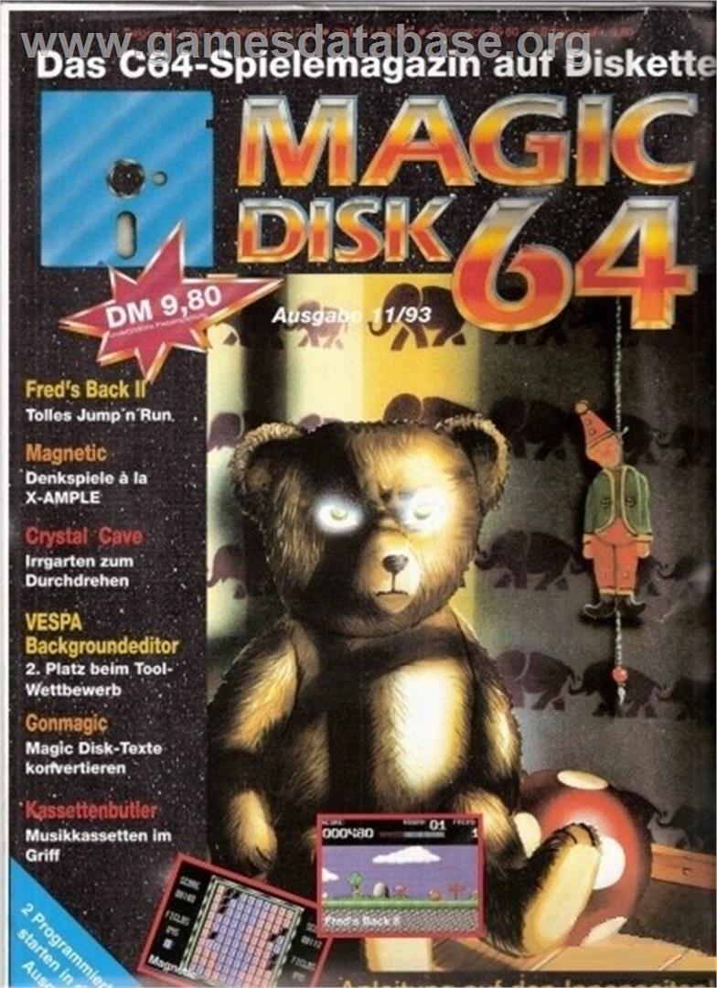 Fred's Back 2 - Commodore 64 - Artwork - Box