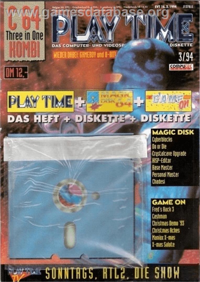 Fred's Back 3 - Commodore 64 - Artwork - Box