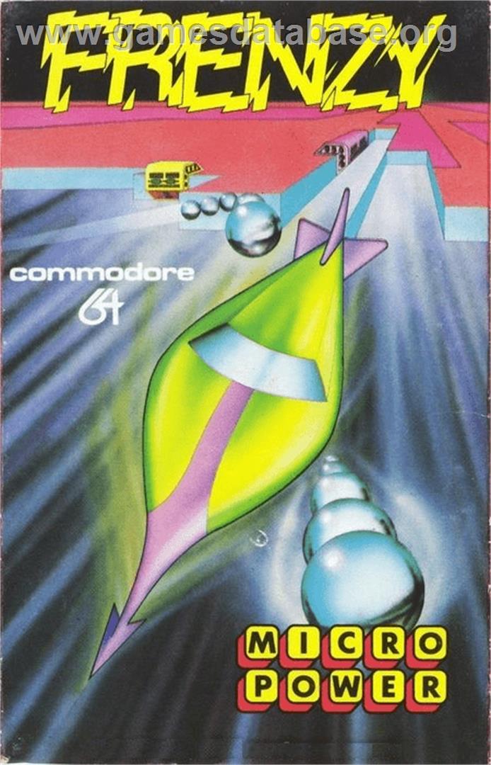 Frenzy (Micro Power) - Commodore 64 - Artwork - Box